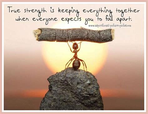 True Strength Inspirational Quote - Inspirational Picture Quotes