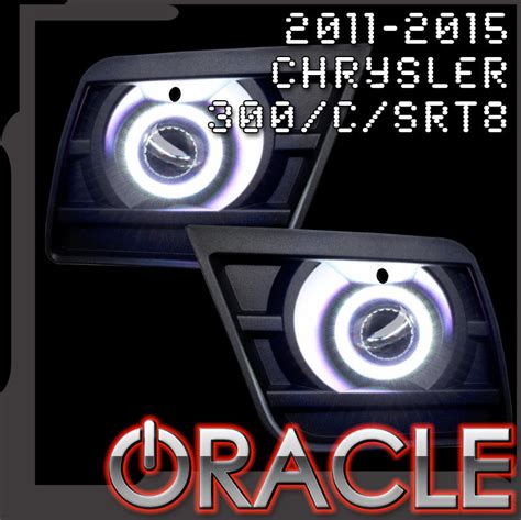 2011-2019 Chrysler 300/300C/SRT8 LED Surface Mount Projector Fog Halo ...