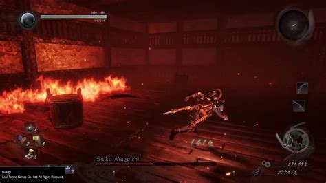 Nioh Saika Magoichi Boss Fight Youtube