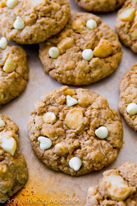 White Chocolate Macadamia Nut Oatmeal Cookies Sallys Baking Addiction