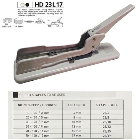 Jual Stapler Jilid Staples Jilid Kangaro Hd L Staples Jilid