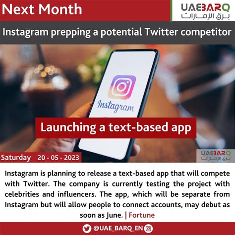 Uae Barq On Twitter Instagram To Reportedly Launch Text Based App To