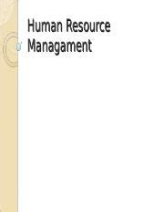 Hcs Week Powerpoint Ppt Human Resource Managament What