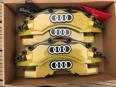 4pc Brake Caliper Covers For Audi Car Accessories Etsy