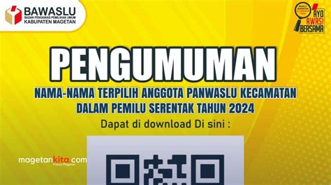 Diumumkan Berikut Anggota Panwascam Terpilih Untuk Pemilu 2024 Free