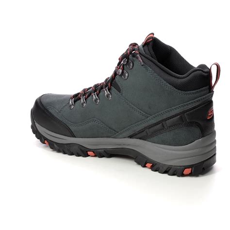 Skechers Relment Pelmo Gry Grey Mens Outdoor Walking Boots 64869