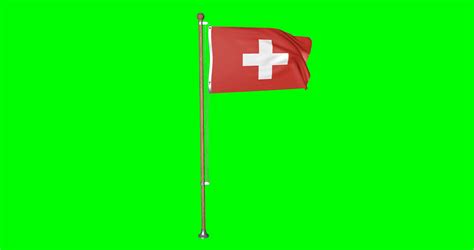 3d Switzerland Flag Waving In Windnational Stock Motion Graphics Sbv 347758385 Storyblocks