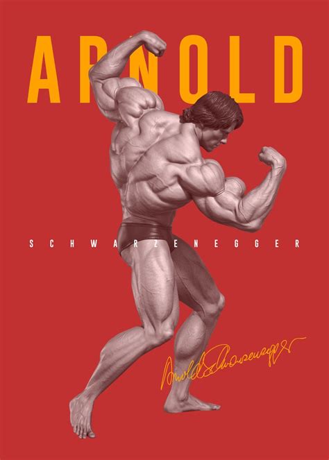 Arnold Schwarzenegger Gym Poster By Basues Displate