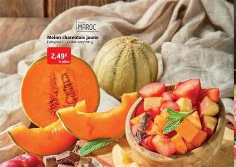 Promo Melon Charentais Jaune Chez Colruyt ICatalogue Fr