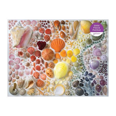 Puzzle Les Coquillages Arc En Ciel 2 000 Pieces PuzzleMania Fr