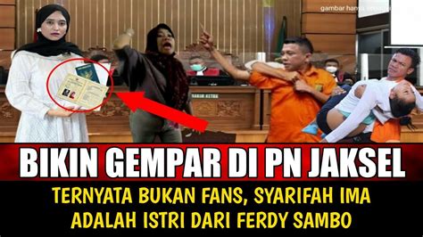 Astaga Ternyata Syarifah Ima Punya Hubungan Spesial Dengan Ferdi Sambo