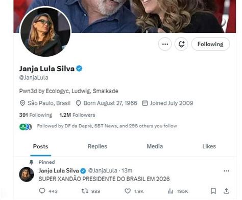 Perfil de Janja na plataforma X antigo Twitter é hackeado SBT News