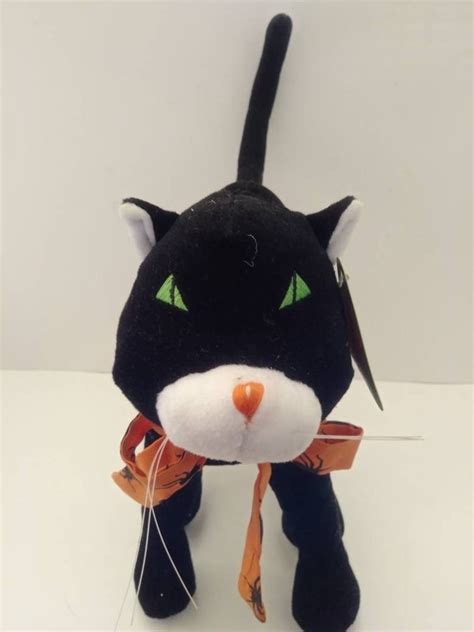 Sugar Loaf Toys Halloween Plush 11 Black Cat Stuffed Toy Etsy