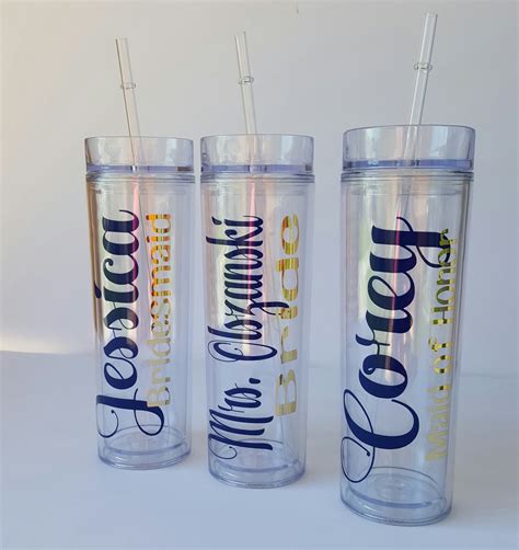 Personalized Tumbler Bridesmaid T Tbride T