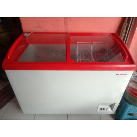 Jual Chest Freezer Sliding Door Maspion Ufh C L Second