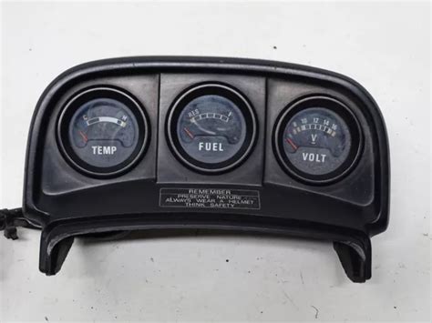 1978 Honda Gl1000 Gold Wing Gauge Cluster Temperature Fuel Voltag Eur