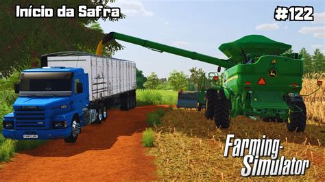 Foi Dada A Largada Na Safra Fazenda Ch O Batido Farming Simulator