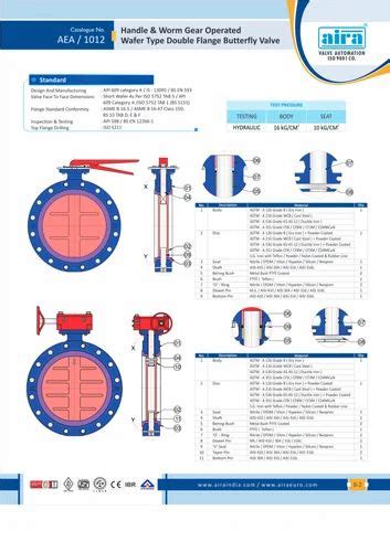 Manual Butterfly Valve Rubber Lined Wafer Type Butterfly Valve