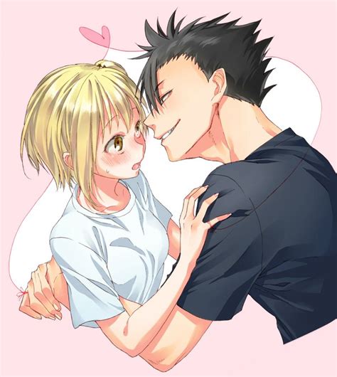 Kuroo Tetsurou Yachi Hitoka Haikyuu Yachi Kuroo Tetsurou Haikyuu