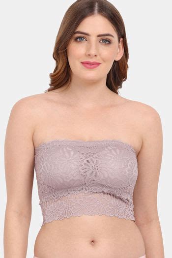 Buy Amour Secret Padded Non Wired High Coverage Tube Bra Mauve At Rs