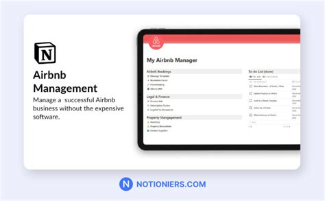 Best Notion Airbnb Templates Notioniers