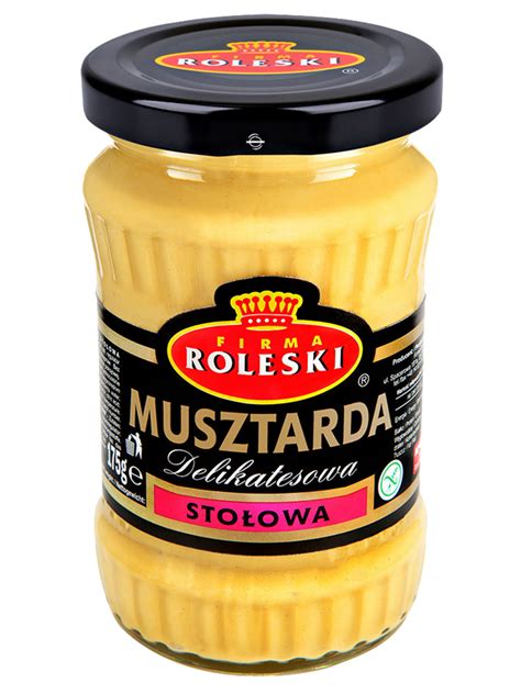 Roleski Musztarda stołowa Polnischer Senf 175 g