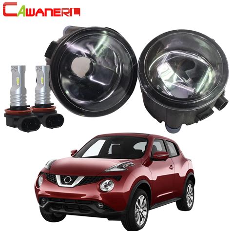 Cawanerl X Car Front Fog Light Lampshade H Led Halogen Lamp V