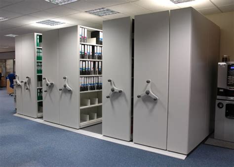 Mobile Shelving Filing Systems High Density File Storage