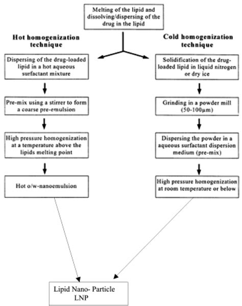 The Schematic Diagram Relating To Hot And Cold Homogenization Process Download Scientific