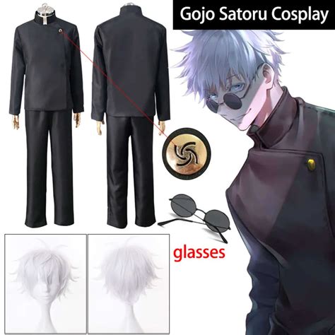 Gojo Satoru Cosplay Costume Anime Jujutsu Kaisen Cosplay Costume Men