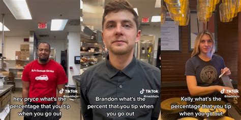 Bjs Restaurant Workers Share How Much They Tip When They Go Out