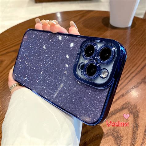 Capa Luxuosa Glitter Para Huawei Pura 70 P60 P50 P40 P30 P20 Pro