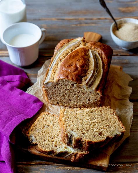 Banana Bread Al Burro Di Arachidi Plumcake Con Banane Nell Impasto