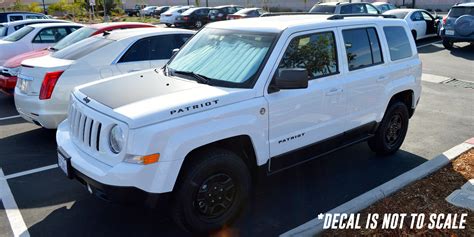 Patriot Jeep Patriot Side Hood Decal Etsy