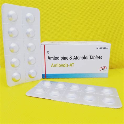 Amlovoiz At Amlodipine Mg Atenolol Mg Tablets Voizmed Prescription