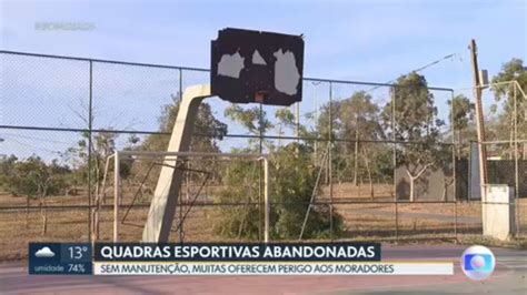 V Deo Moradores Do Guar Reclamam Do Abandono Das Quadras De Esportes