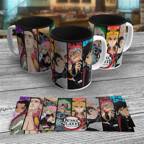 Taza Kimetsu No Yaiba Protagonistas Console Corp