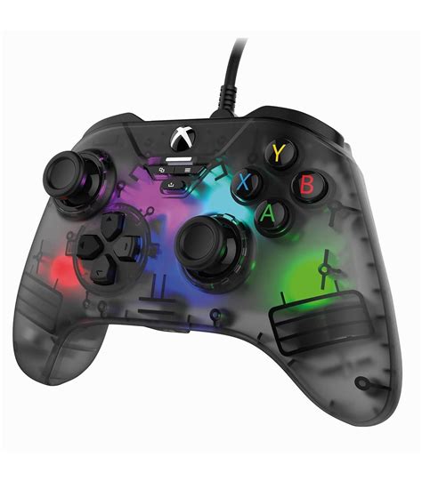 Mando Gamepad Base X Rgb Smoke Grey Snakebyte Xbox Pc