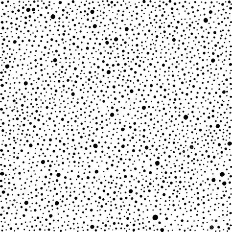 Seamless Pattern With Chaotic Dots Vector Texture — Stock Vector