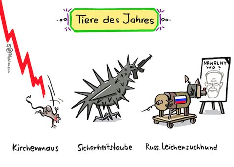 Tiere Des Jahres Von Pfohlmann Politik Cartoon Toonpool