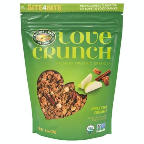 Nature S Path Organic Granola Love Crunch Apple Chia Crumble Oz