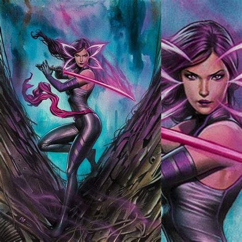 Psylocke By Adi Granov Psylocke Marvel Art Comics