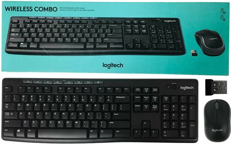 LOGITECH - FULL SIZE WIRELESS KEYBOARD AND MOUSE COMBO | Property Room