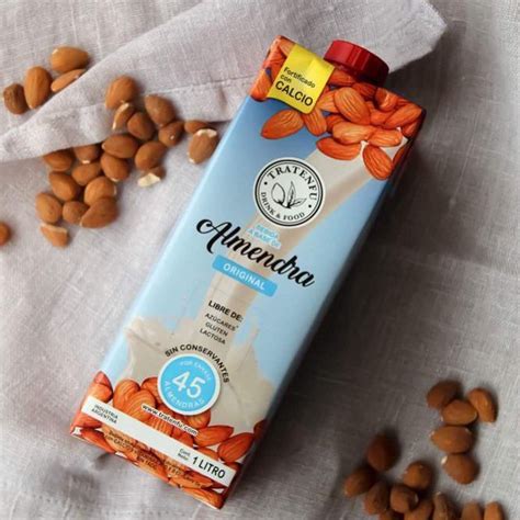 LECHE DE ALMENDRA TRATENFU SABOR ORIGINAL 1 LITRO SIN TACC SIN