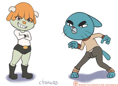 Jamie and Gumball by draneas on DeviantArt