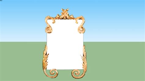 Vintage Mirror 3d Warehouse