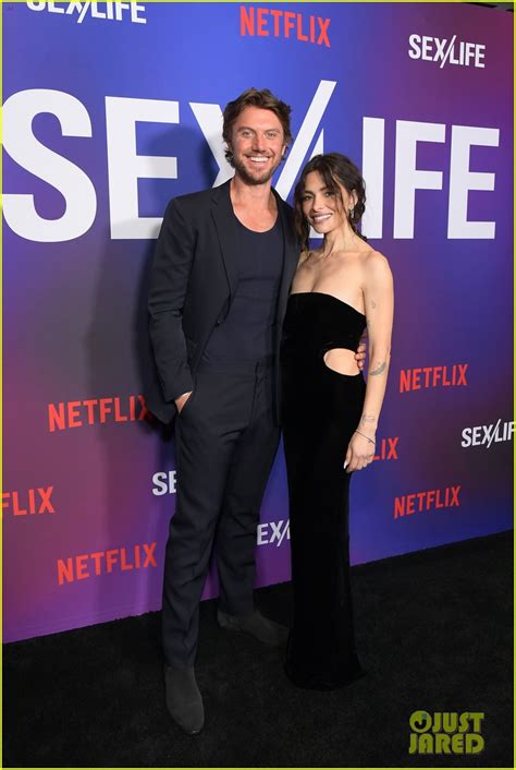 Sex Life Stars Real Life Couple Adam Demos Sarah Shahi Look So In Love At Netflix S Season