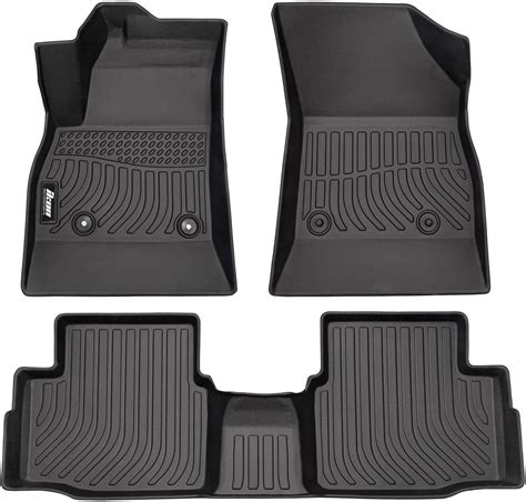 Ikon Motorsports 3d Tpe Floor Mats Compatible With 2016 2019 Chevrolet Cruze All