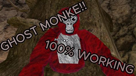 This New Mod Menu Has A Working Ghost Monke Gorilla Tag Youtube