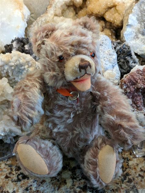 Vintage 1950s 1960s Hermann Open Mouthed Zotty Style Musical Teddy Bear